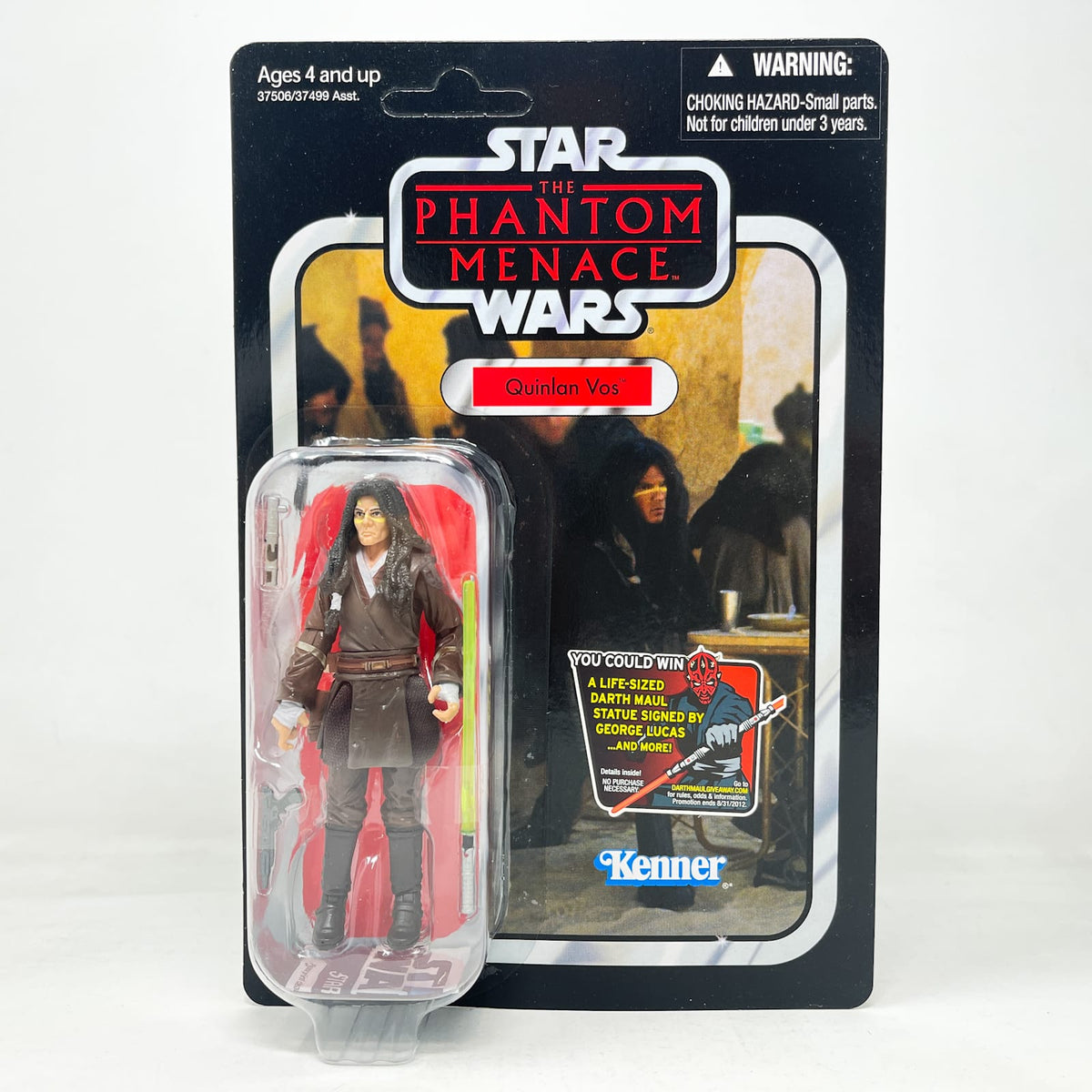 Vintage Hasbro Star Wars Vintage Collection Carded VC085 Quinlan Vos - TPM (2011) w/ Maul Offer - The Vintage Collection