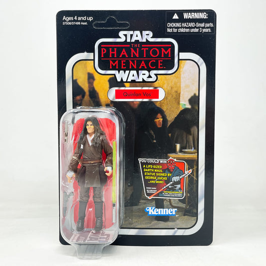 Vintage Hasbro Star Wars Vintage Collection Carded VC085 Quinlan Vos - TPM (2011) w/ Maul Offer - The Vintage Collection