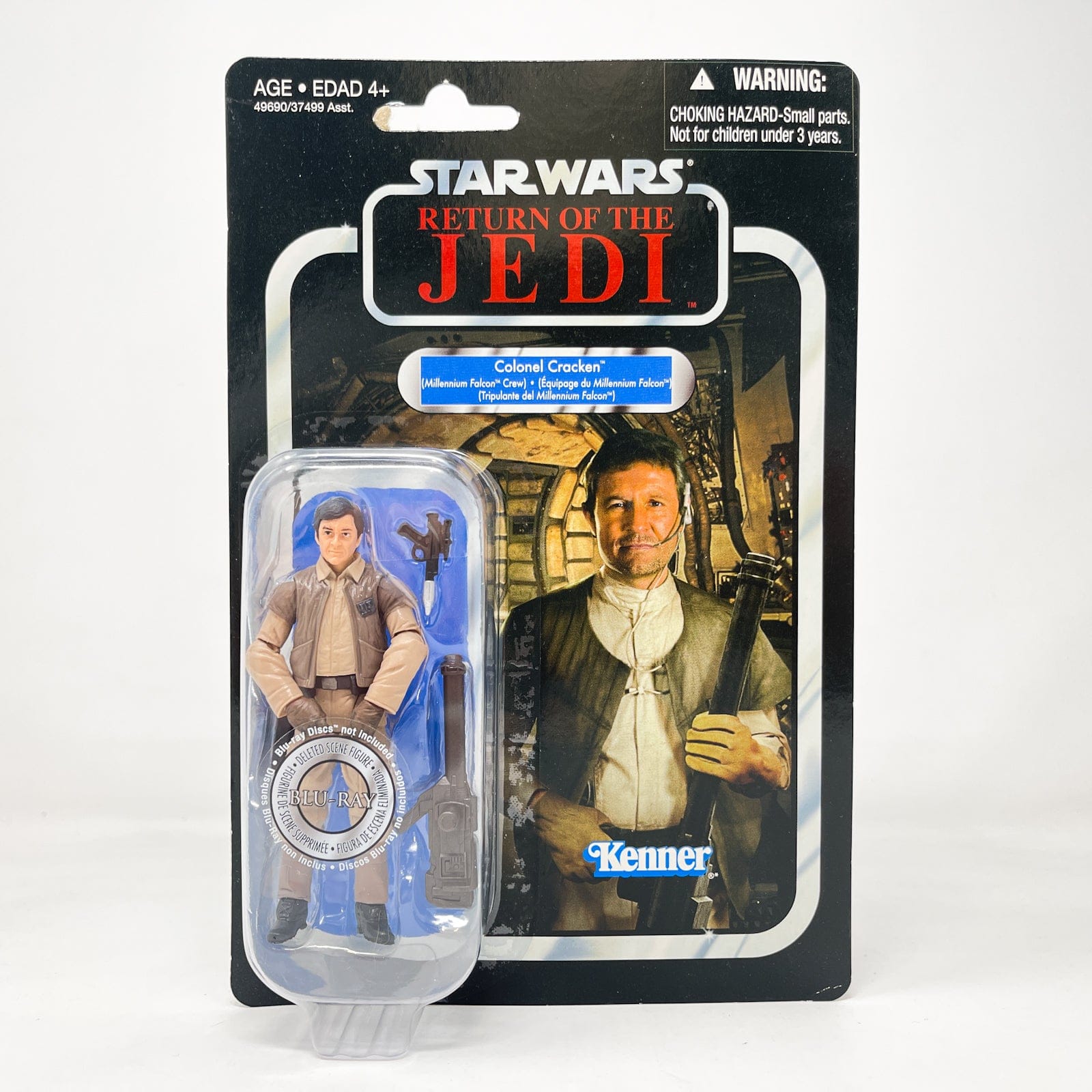 Vintage Hasbro Star Wars Vintage Collection Carded VC090 Colonel Cracken (Millennium Falcon Crew) Canadian Cardback - The Vintage Collection Hasbro