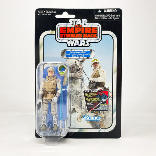 Vintage Hasbro Star Wars Vintage Collection Carded VC095  Luke Skywalker - Hoth Outfit (2011) Canadian Unpunched  - The Vintage Collection Hasbro Star Wars