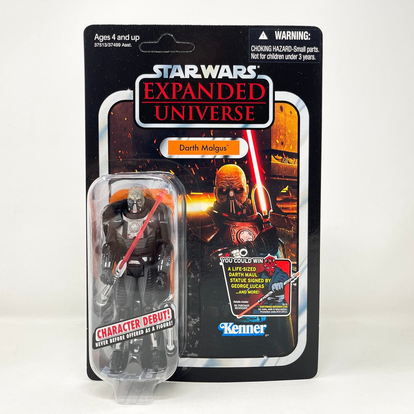 Vintage Hasbro Star Wars Vintage Collection Carded VC096 Darth Malgus - KOTOR (2012) Unpunched - The Vintage Collection Hasbro Star Wars