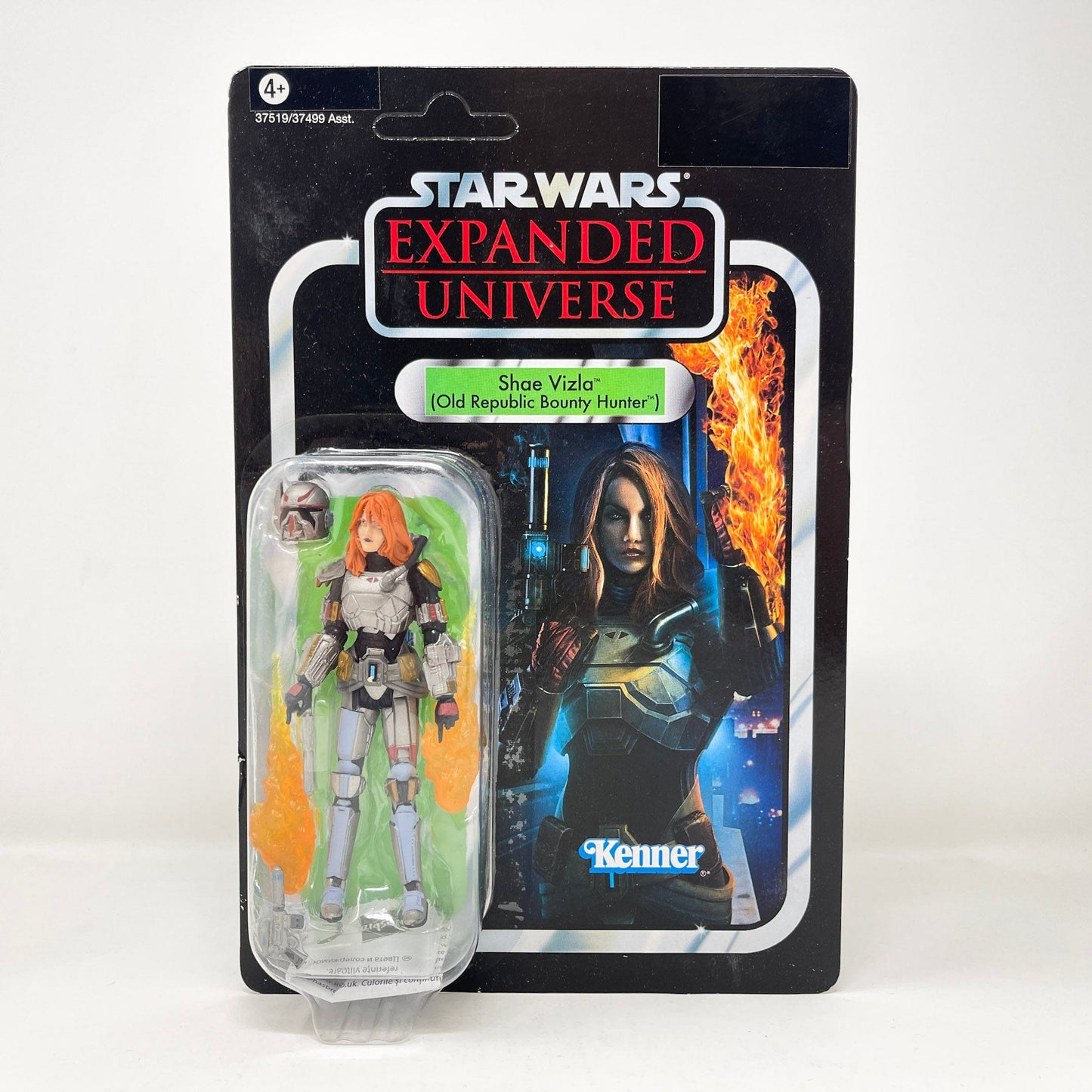 Vintage Hasbro Star Wars Vintage Collection Carded VC101 Shae Vizla - (2012) Unpunched w/ Transition Factory cardback - The Vintage Collection Hasbro Star Wars