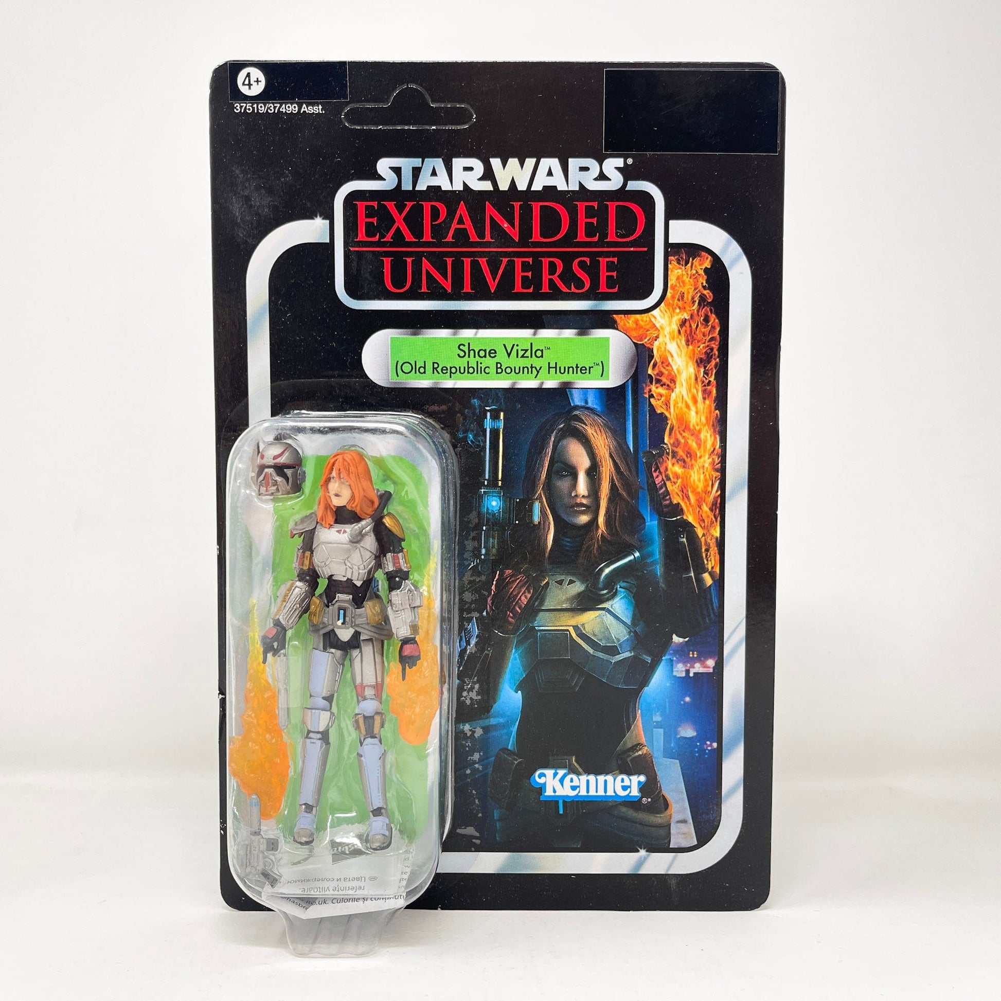 Vintage Hasbro Star Wars Vintage Collection Carded VC101 Shae Vizla - (2012) Unpunched w/ Transition Factory cardback - The Vintage Collection Hasbro Star Wars