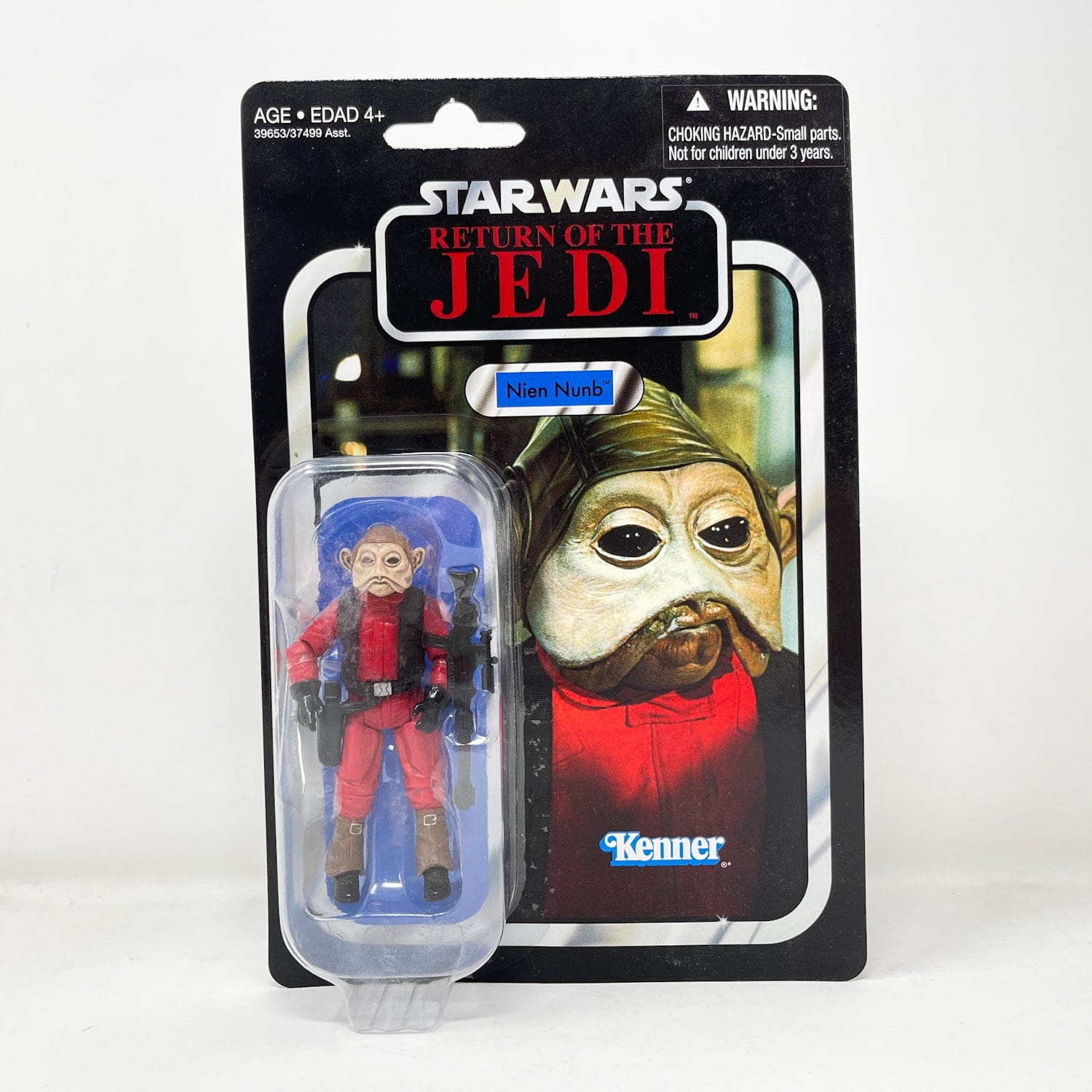 Vintage Hasbro Star Wars Vintage Collection Carded VC106 Nien Nunb Original Release Canadian Cardback - The Vintage Collection Hasbro Star Wars
