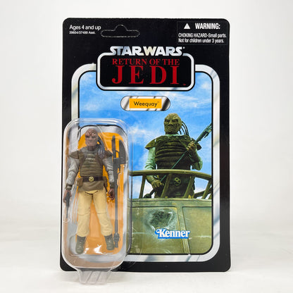 Vintage Hasbro Star Wars Vintage Collection Carded VC107 Weequay (ROTJ) 2012 Unpunched - The Vintage Collection Hasbro Star Wars