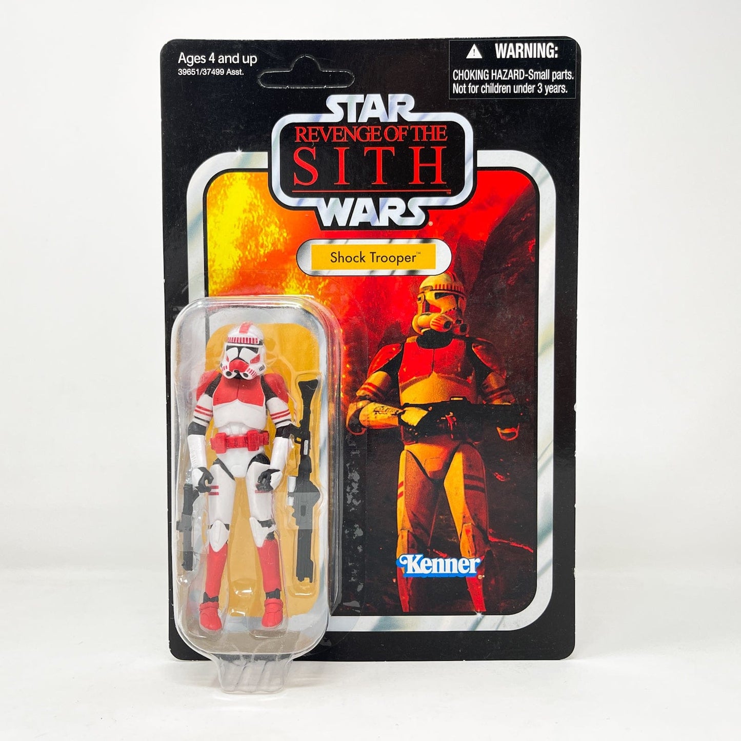 Vintage Hasbro Star Wars Vintage Collection Carded VC110 Shock Trooper (2012) Unpunched - The Vintage Collection Hasbro Star Wars