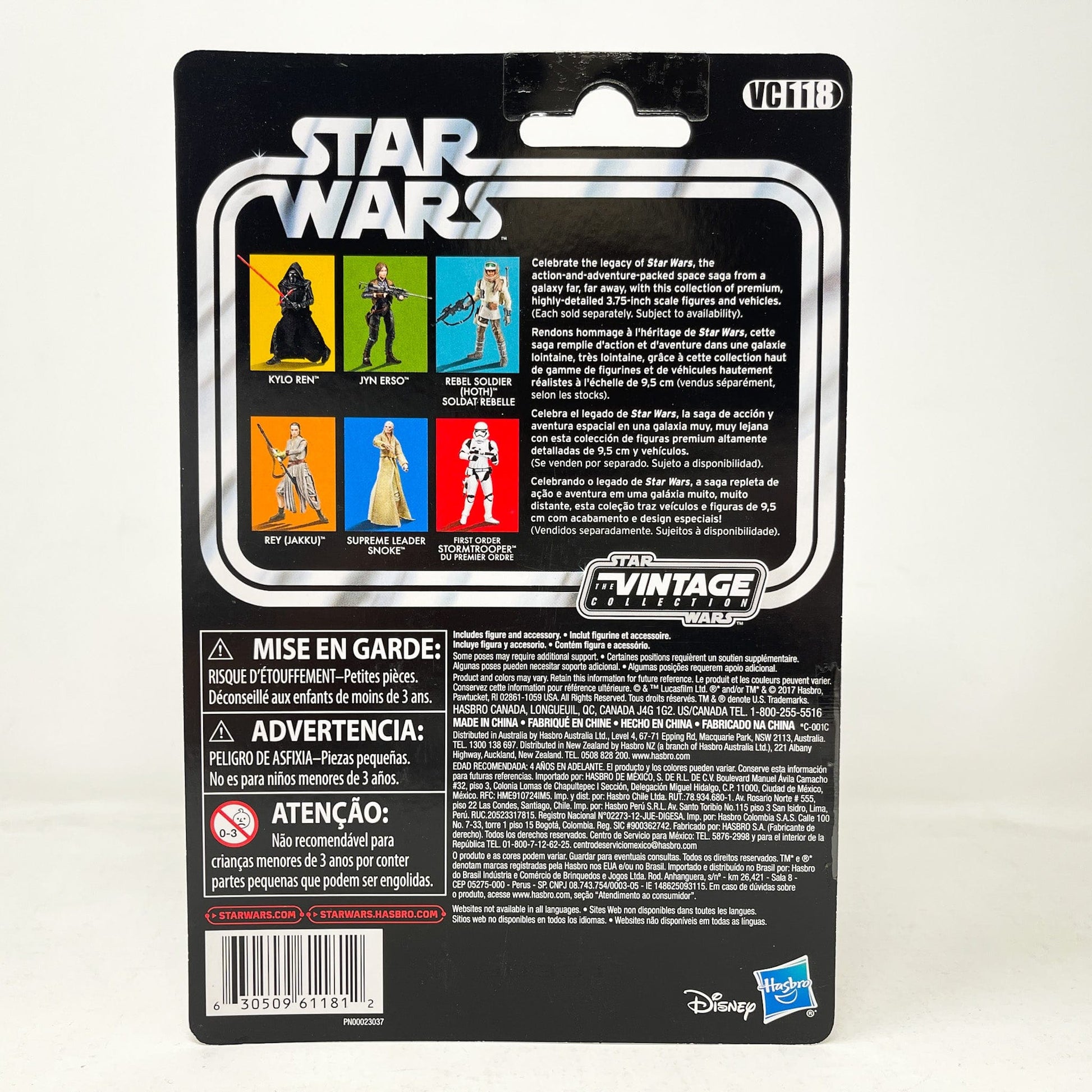 Vintage Hasbro Star Wars Vintage Collection Carded VC118 First Order Stormtrooper 2017 - The Vintage Collection