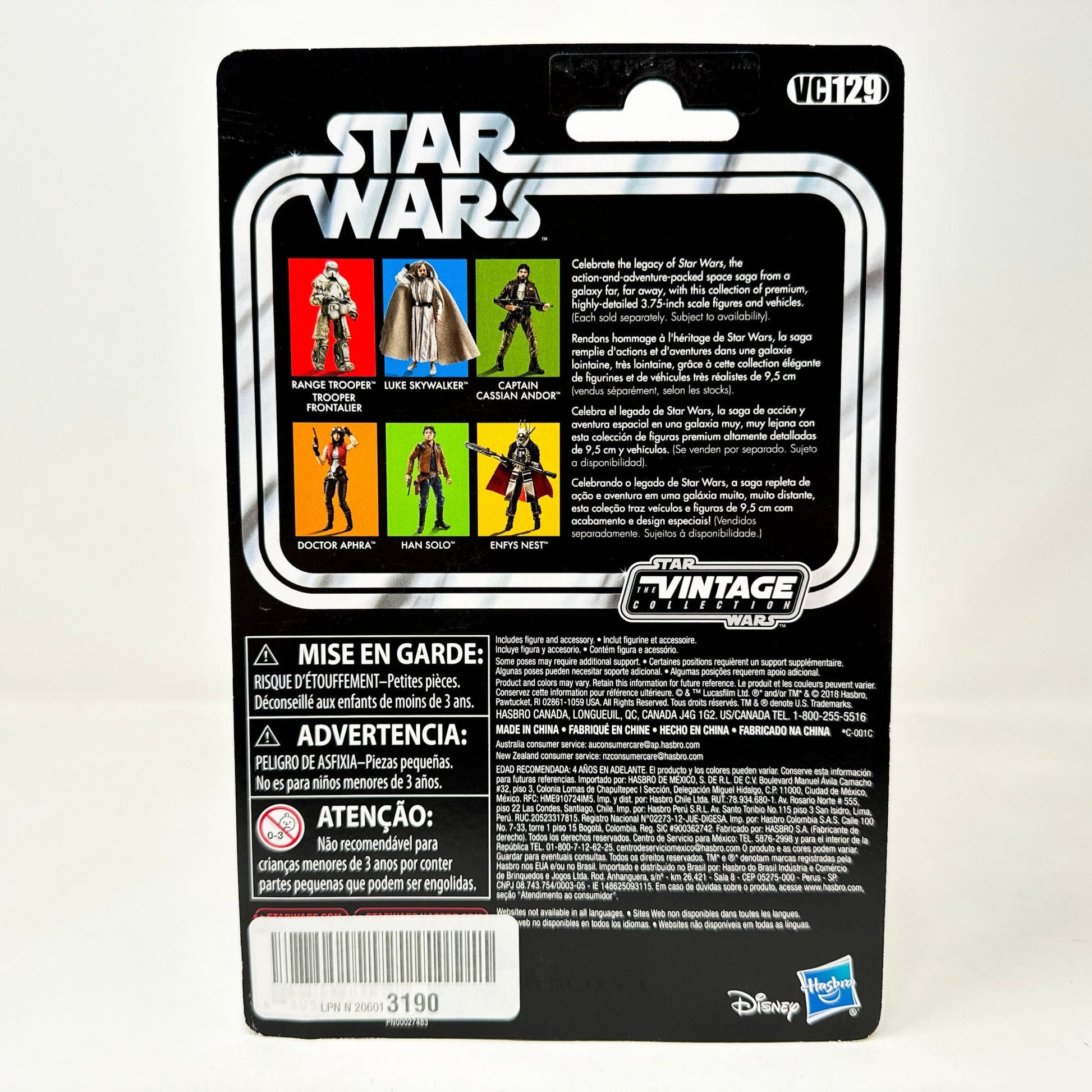 Vintage Hasbro Star Wars Vintage Collection Carded VC129 Doctor Aphra (2018) - The Vintage Collection Hasbro Star Wars