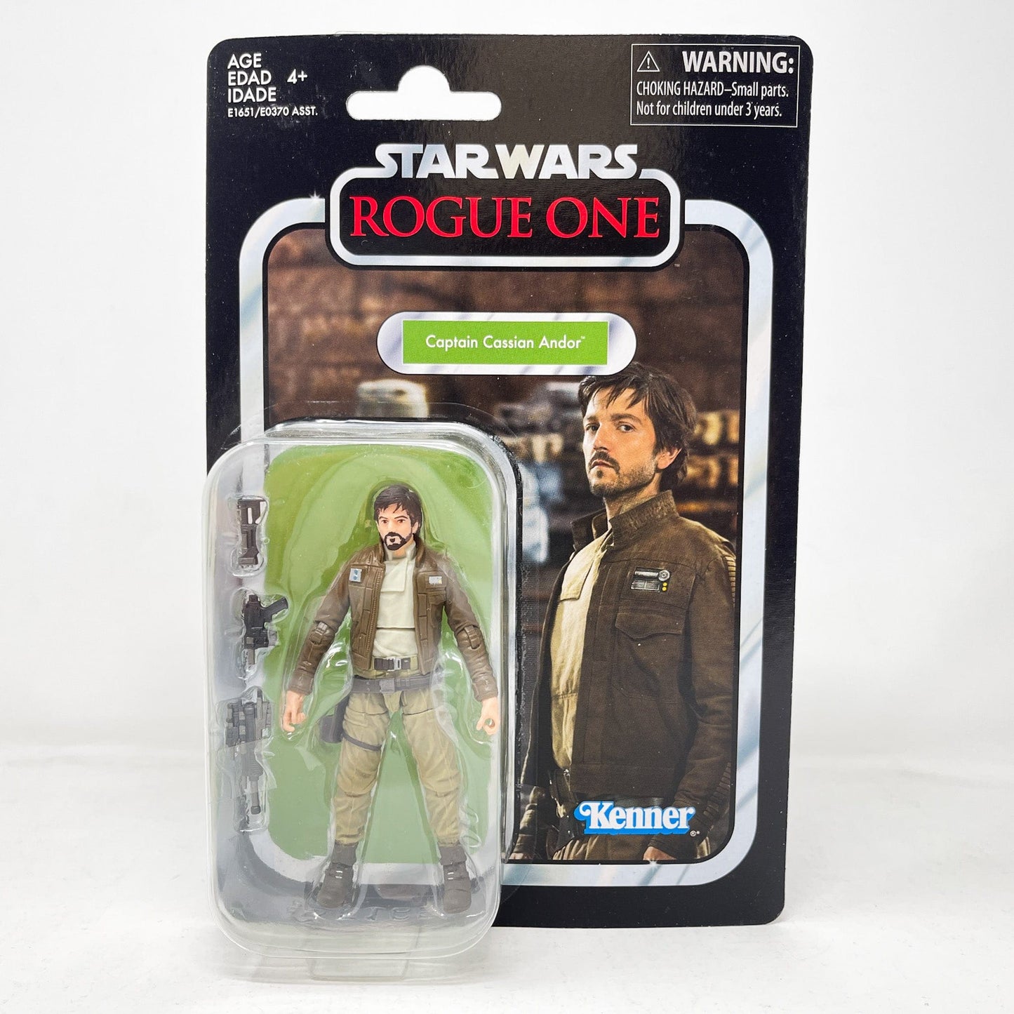 Vintage Hasbro Star Wars Vintage Collection Carded VC130 Captain Cassian Andor (Original Release) - The Vintage Collection Hasbro Star Wars