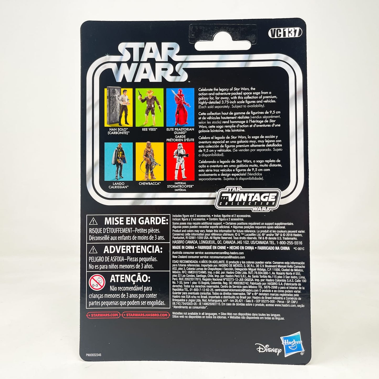 Vintage Hasbro Star Wars Vintage Collection Carded VC137 Ree-Yees (2018) - The Vintage Collection Hasbro Star Wars