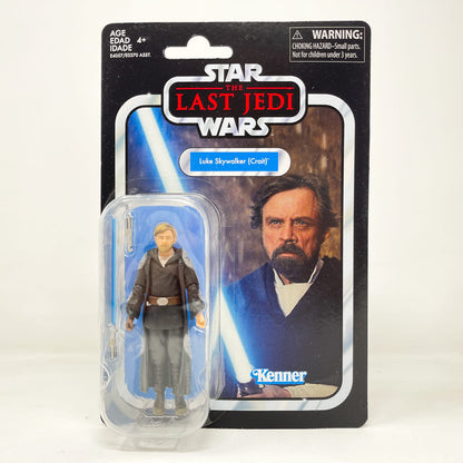 Vintage Hasbro Star Wars Vintage Collection Carded VC146 Luke Skywalker (Crait) - The Vintage Collection Hasbro Star Wars