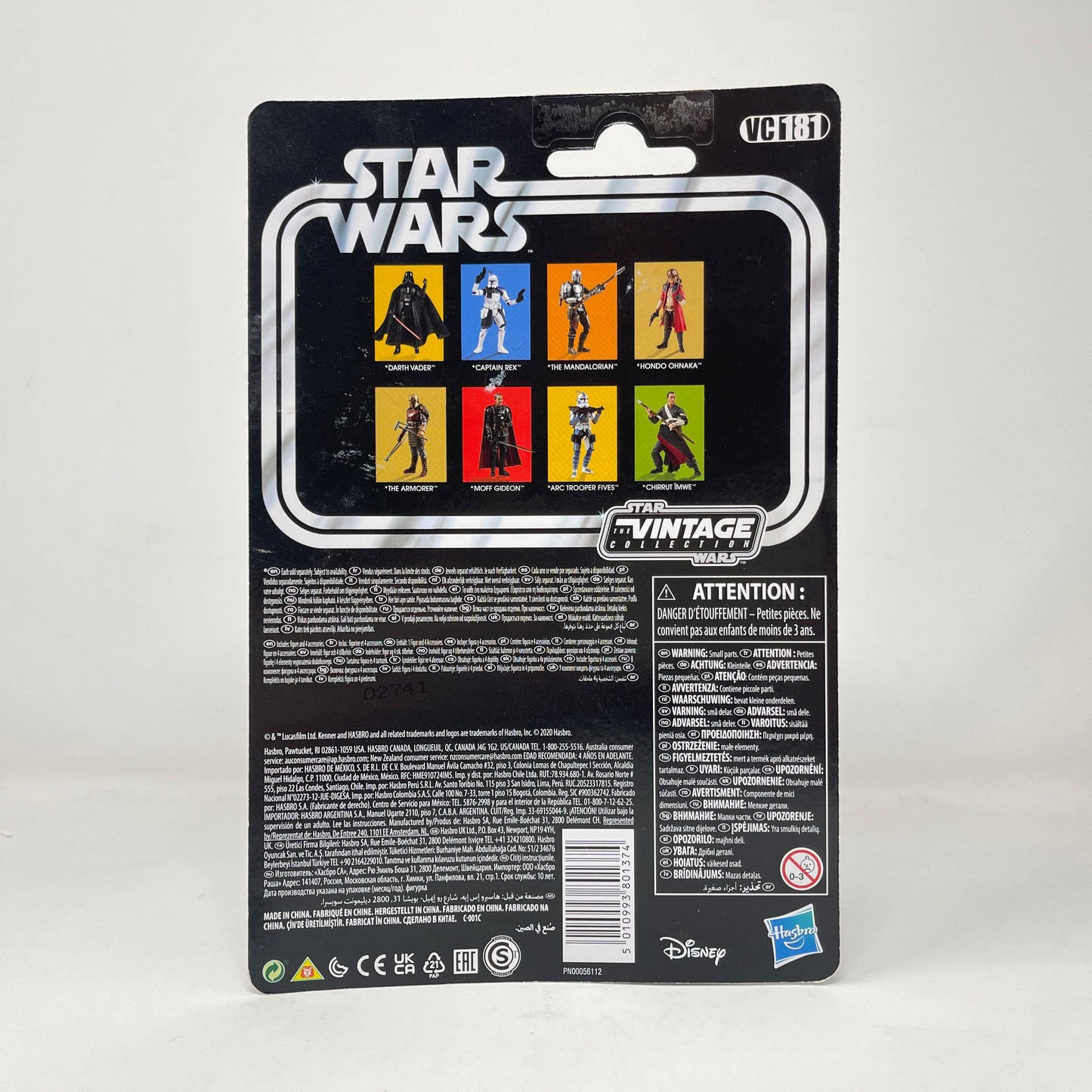 Vintage Hasbro Star Wars Vintage Collection Carded VC181 Mandalorian (Full Beskar) - The Vintage Collection Hasbro Star Wars