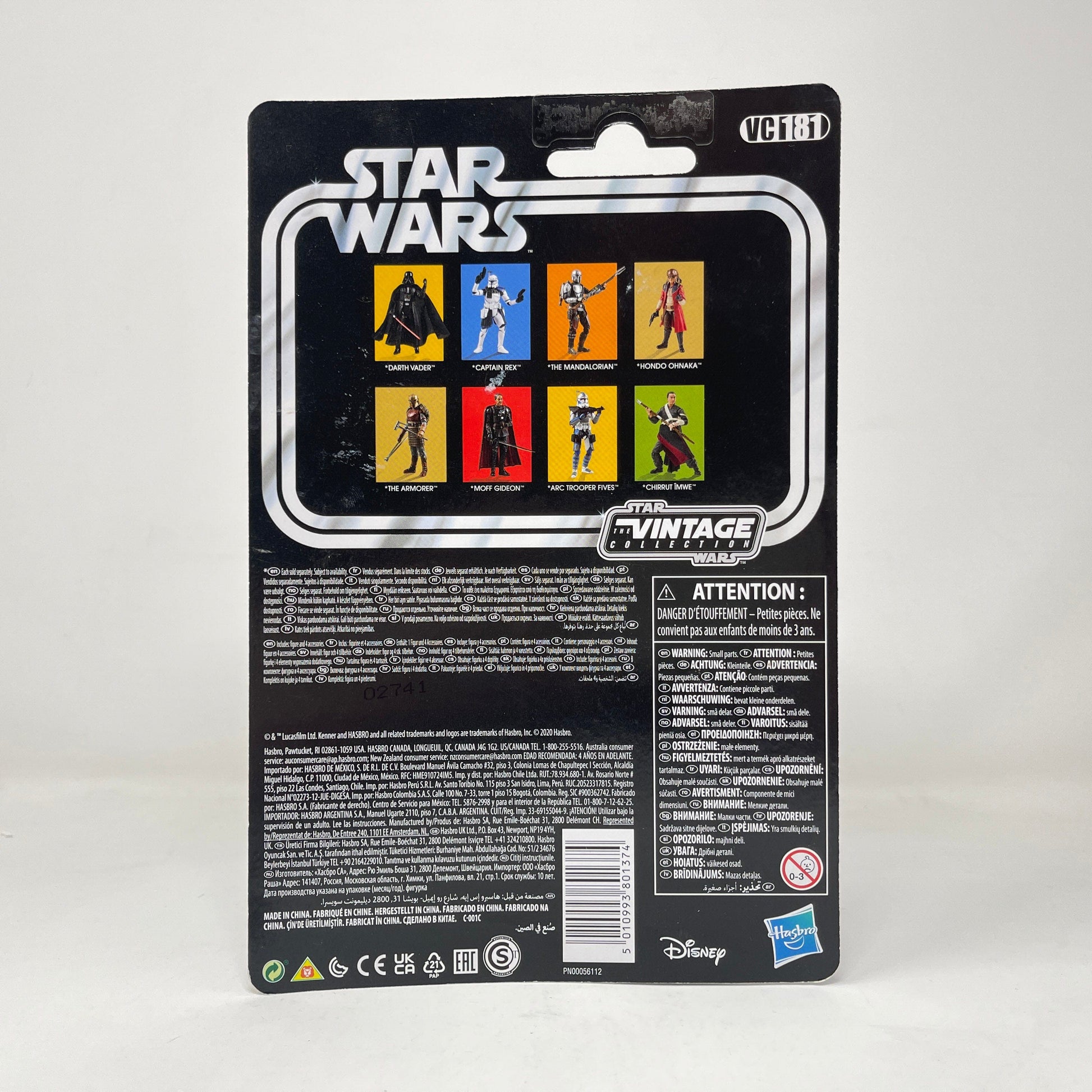 Vintage Hasbro Star Wars Vintage Collection Carded VC181 Mandalorian (Full Beskar) - The Vintage Collection Hasbro Star Wars