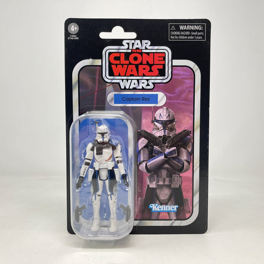 Vintage Hasbro Star Wars Vintage Collection Carded VC182 Clone Captain Rex - The Vintage Collection Hasbro Star Wars
