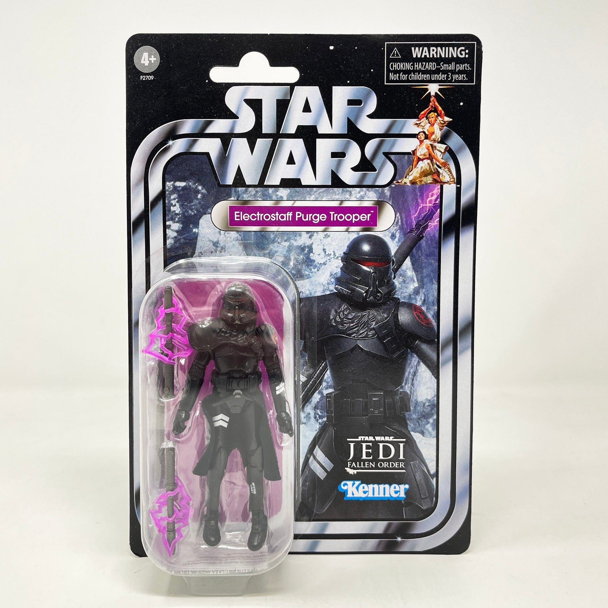 Vintage Hasbro Star Wars Vintage Collection Carded VC195 Electrostaff Purge Trooper - Jedi Fallen Order (2021) - The Vintage Collection