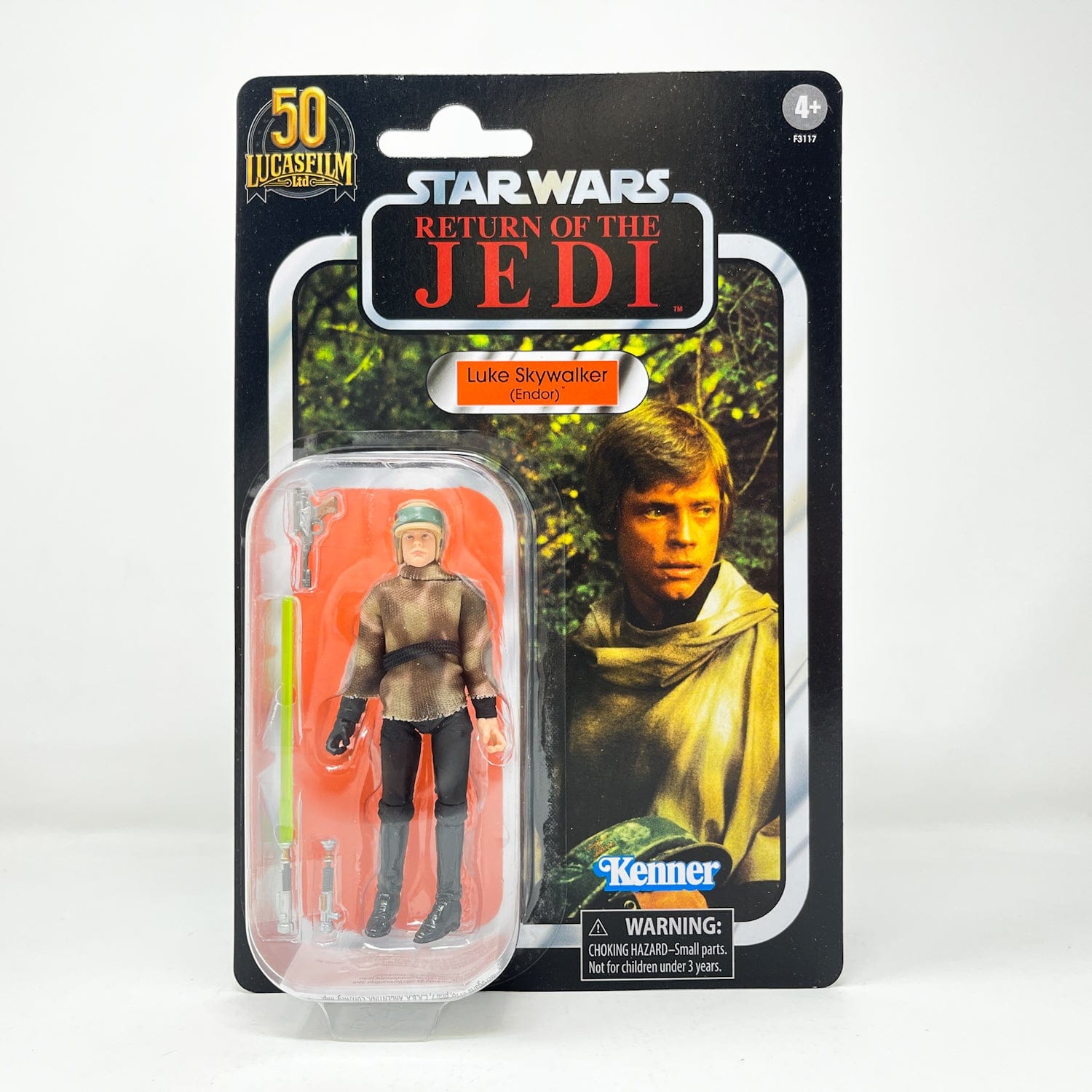 Vintage Hasbro Star Wars Vintage Collection Carded VC198 Luke Skywalker Endor - ROTJ (2021) - The Vintage Collection