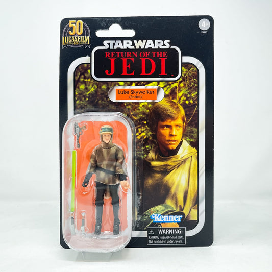 Vintage Hasbro Star Wars Vintage Collection Carded VC198 Luke Skywalker Endor - ROTJ (2021) - The Vintage Collection