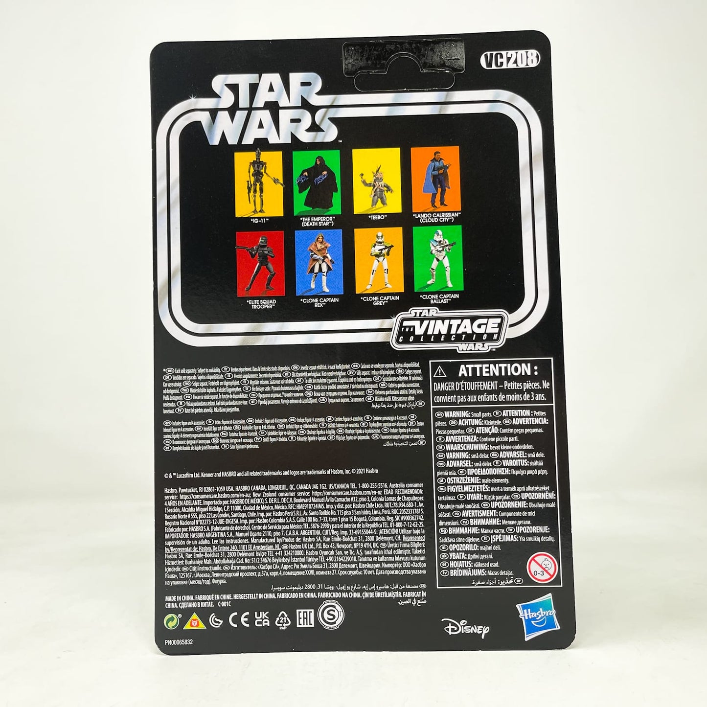 Vintage Hasbro Star Wars Vintage Collection Carded VC208 Clone Captain Rex (Bad Batch) Unpunched - The Vintage Collection Hasbro Star Wars