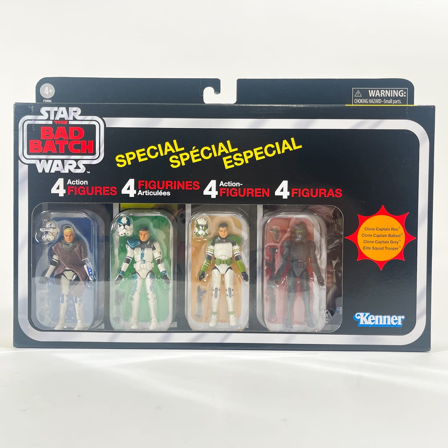 Vintage Hasbro Star Wars Vintage Collection Carded VC208 - VC211 Bad Batch Special 4-pack - The Vintage Collection