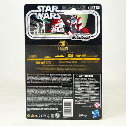 Vintage Hasbro Star Wars Vintage Collection Carded VC213 ARC Trooper Captain (Tartakovsky) - The Vintage Collection