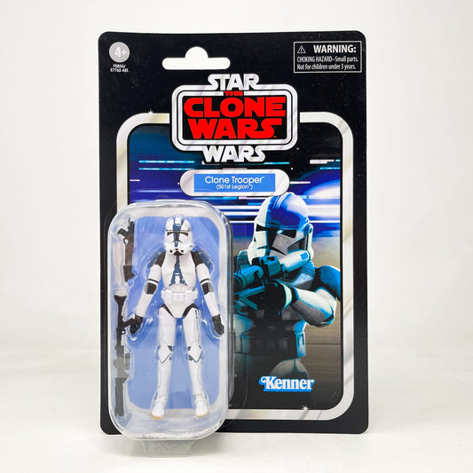 Vintage Hasbro Star Wars Vintage Collection Carded VC240 Clone Trooper - 501st Legion (2002) - The Vintage Collection Hasbro Star Wars