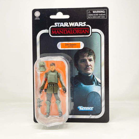 Vintage Hasbro Star Wars Vintage Collection Carded VC251 Din Djarin (Morak) - The Vintage Collection Hasbro Star Wars