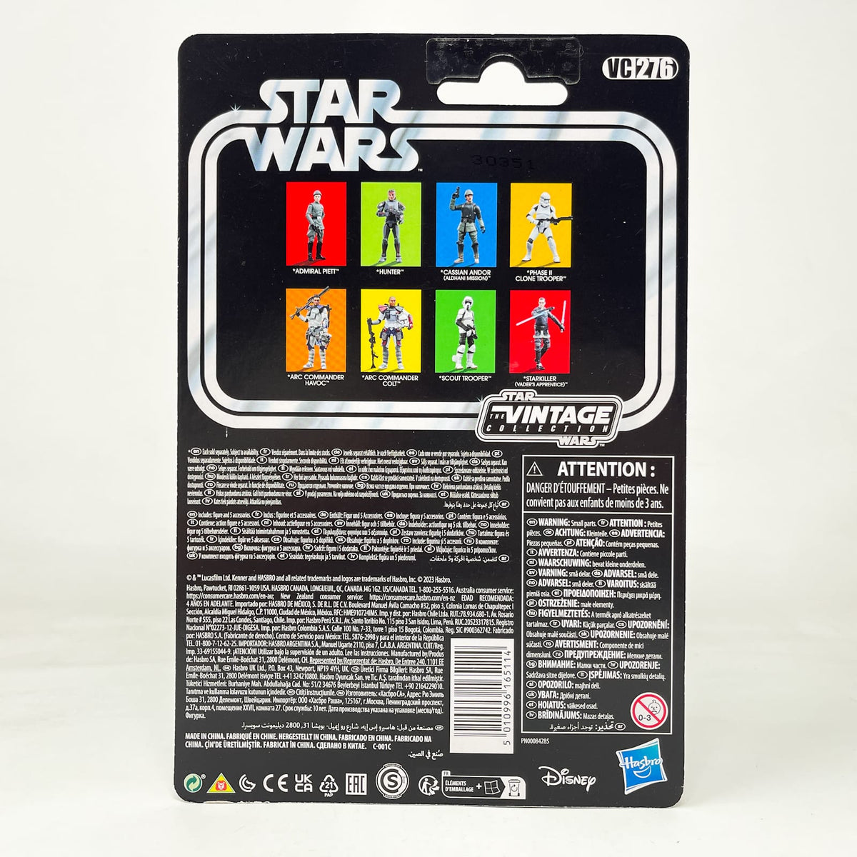Vintage Hasbro Star Wars Vintage Collection Carded VC276 ARC Commander Colt - Hasbro Vintage Collection