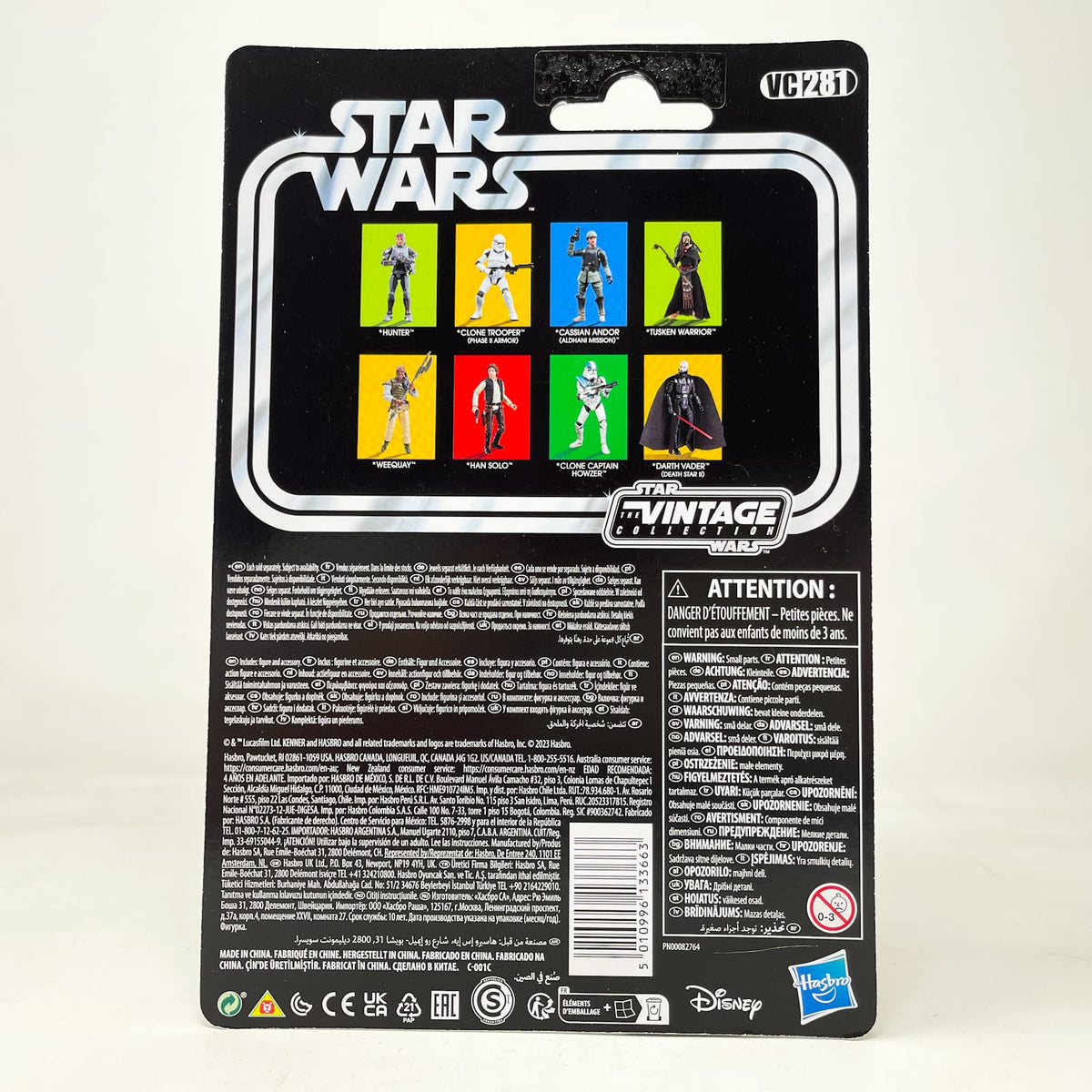 Vintage Hasbro Star Wars Vintage Collection Carded VC281 Han Solo - ROTJ (2023) - The Vintage Collection Hasbro Star Wars