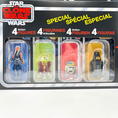 Vintage Hasbro Star Wars Vintage Collection Carded VC322 - VC324 and VC202 (2024) Escape from Order 66 CLONE WARS 4-pack - The Vintage Collection Hasbro Star Wars