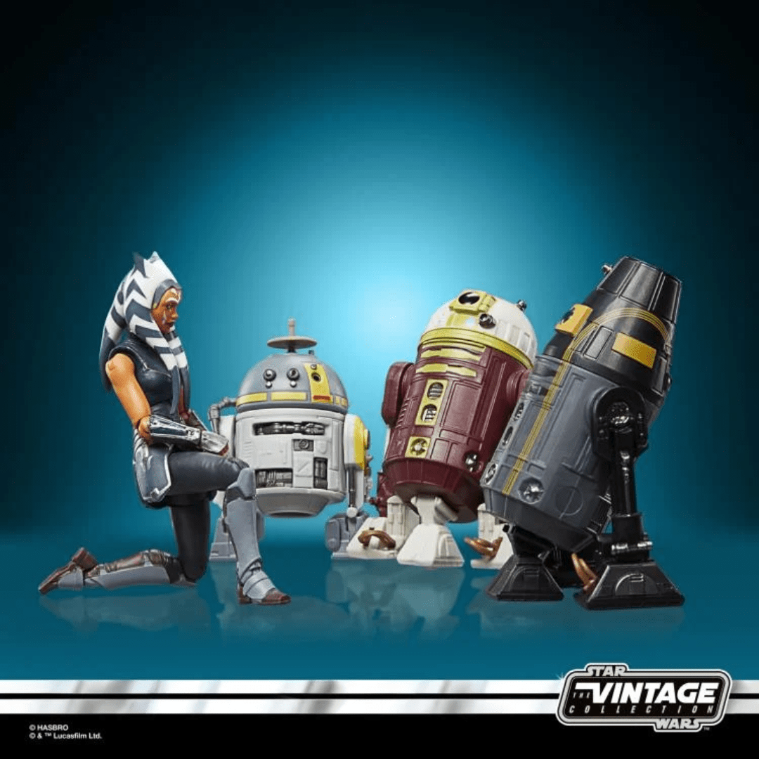 Vintage Hasbro Star Wars Vintage Collection Carded VC322 - VC324 and VC202 (2024) Escape from Order 66 CLONE WARS 4-pack - The Vintage Collection Hasbro Star Wars