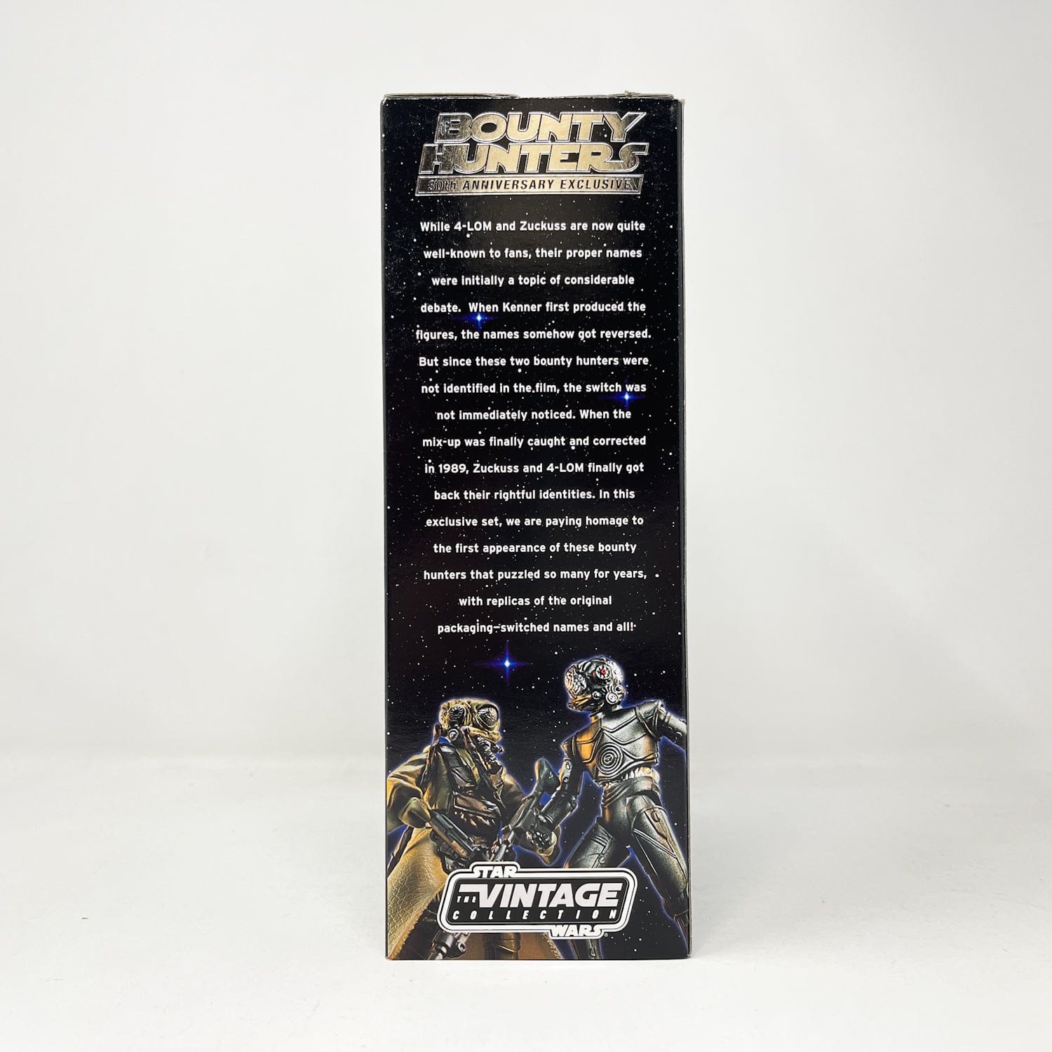 Vintage Hasbro Star Wars Vintage Collection Carded VCP01 & 02 Zuckuss & 4LOM (Celebration 2010) - The Vintage Collection Hasbro Star Wars