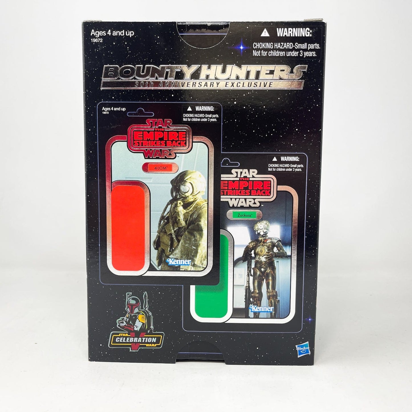 Vintage Hasbro Star Wars Vintage Collection Carded VCP01 & 02 Zuckuss & 4LOM (Celebration 2010) - The Vintage Collection Hasbro Star Wars