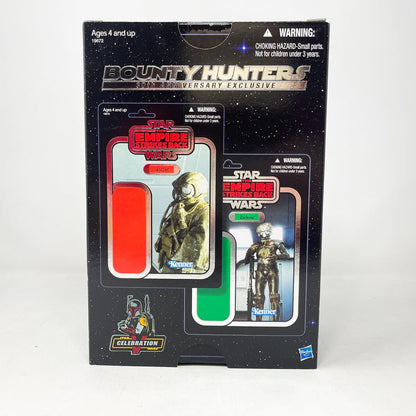 Vintage Hasbro Star Wars Vintage Collection Carded VCP01 & 02 Zuckuss & 4LOM (Celebration 2010) - The Vintage Collection Hasbro Star Wars