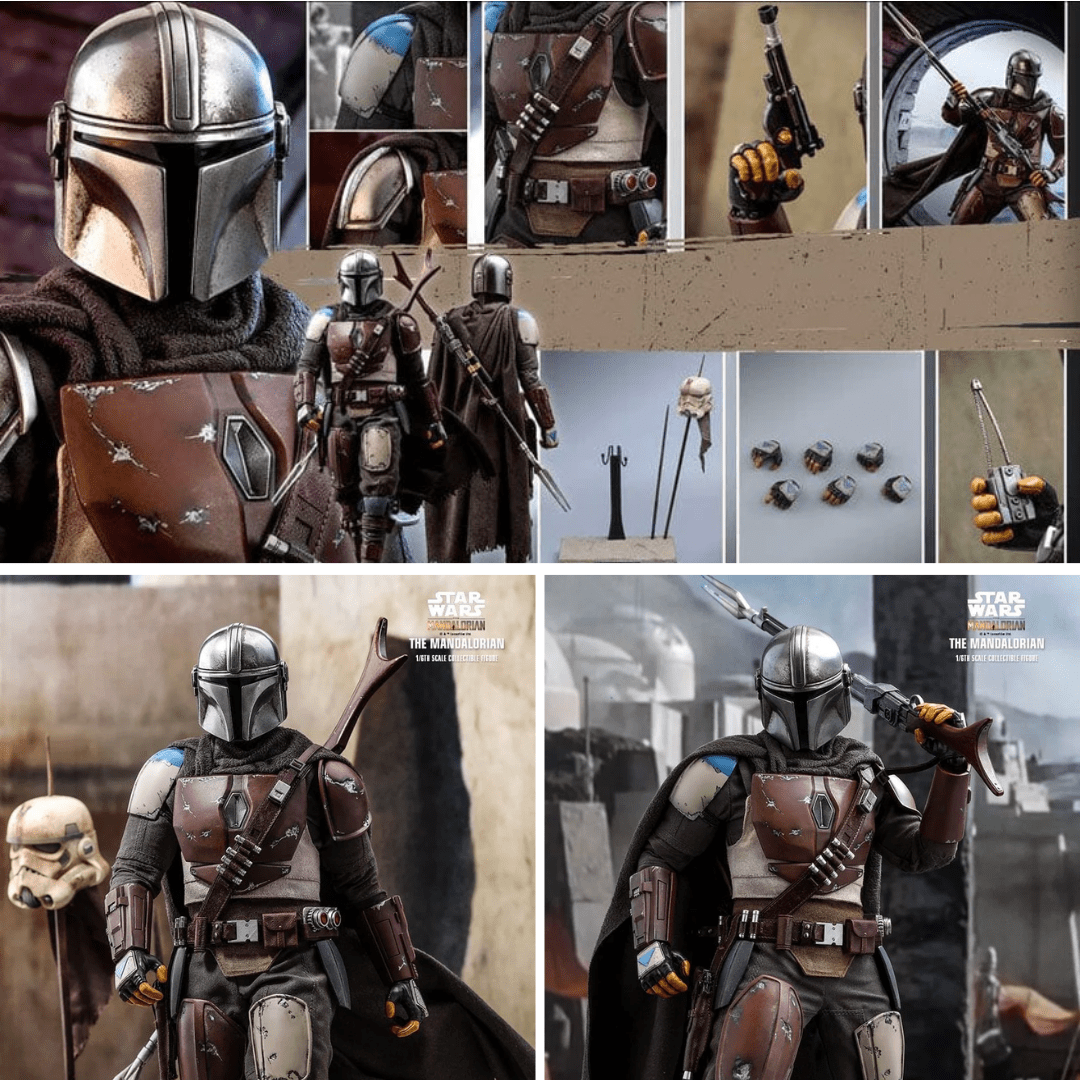 Vintage Hot Toys Star Wars The Mandalorian Collectible Figure - Hot Toys