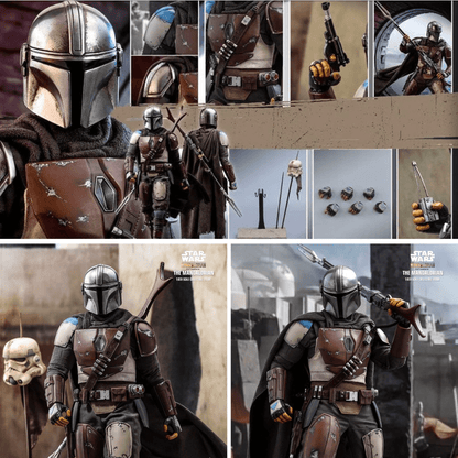 Vintage Hot Toys Star Wars The Mandalorian Collectible Figure - Hot Toys