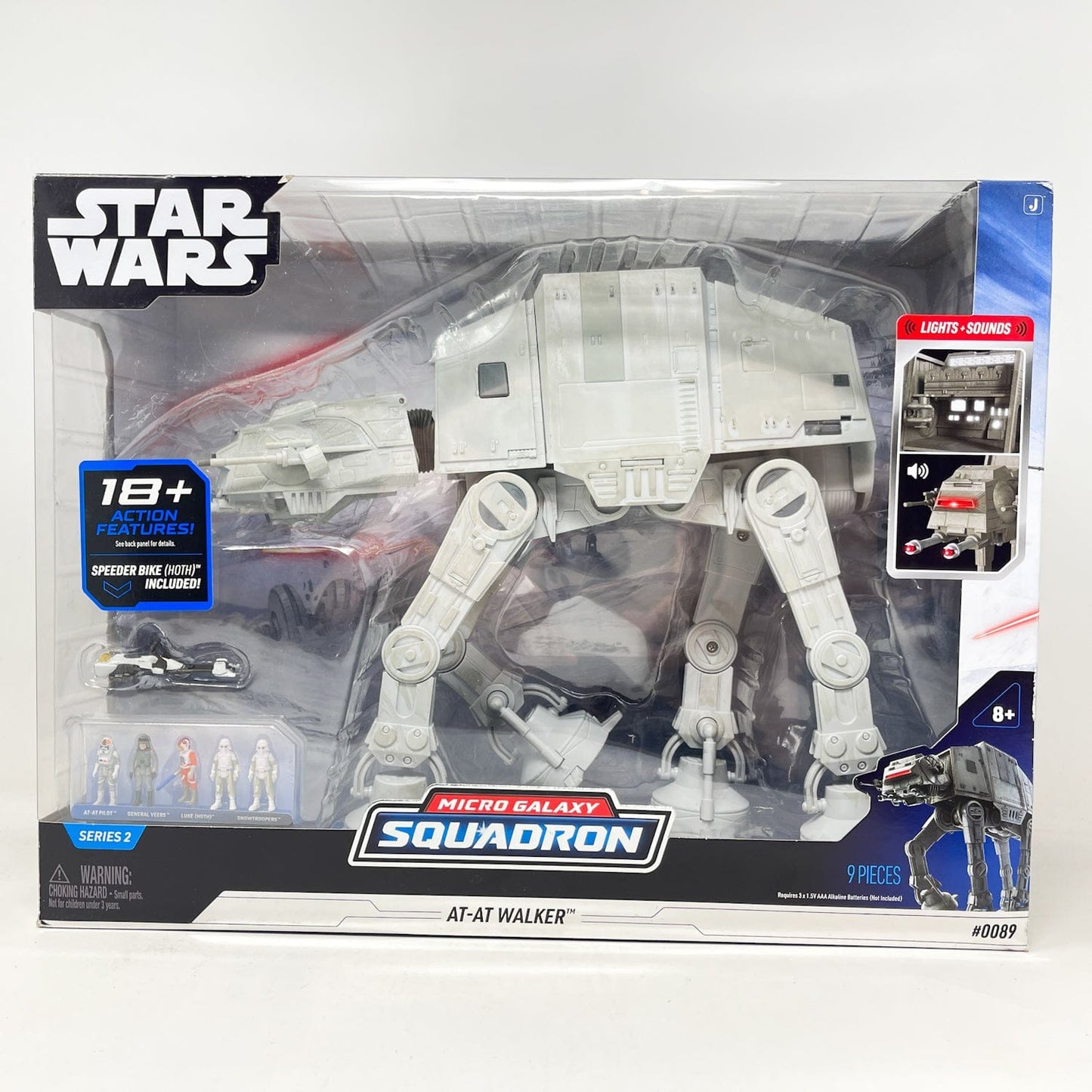 Vintage Jazwares Star Wars Modern Ships AT-AT Walker - Micro Galaxy Squadron (2023)