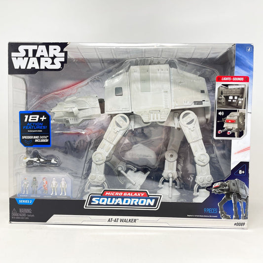 Vintage Jazwares Star Wars Modern Ships AT-AT Walker - Micro Galaxy Squadron (2023)