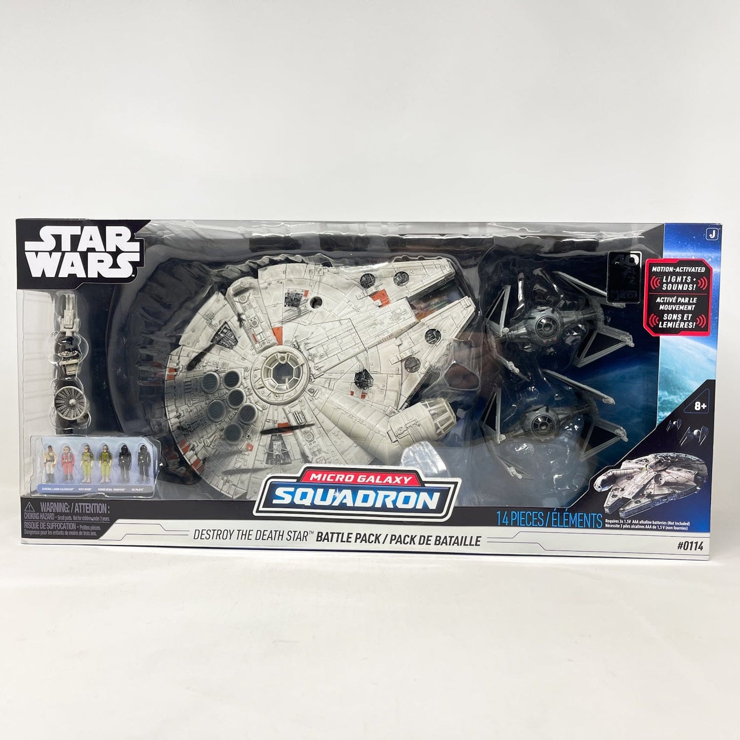 Vintage Jazwares Star Wars Modern Ships Destroy The Death Star Battle Pack #0114 - Micro Galaxy Squadron (2023)