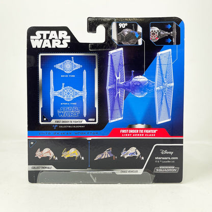 Vintage Jazwares Star Wars Modern Ships First Order Tie Fighter #0058 - Micro Galaxy Squadron (2023)