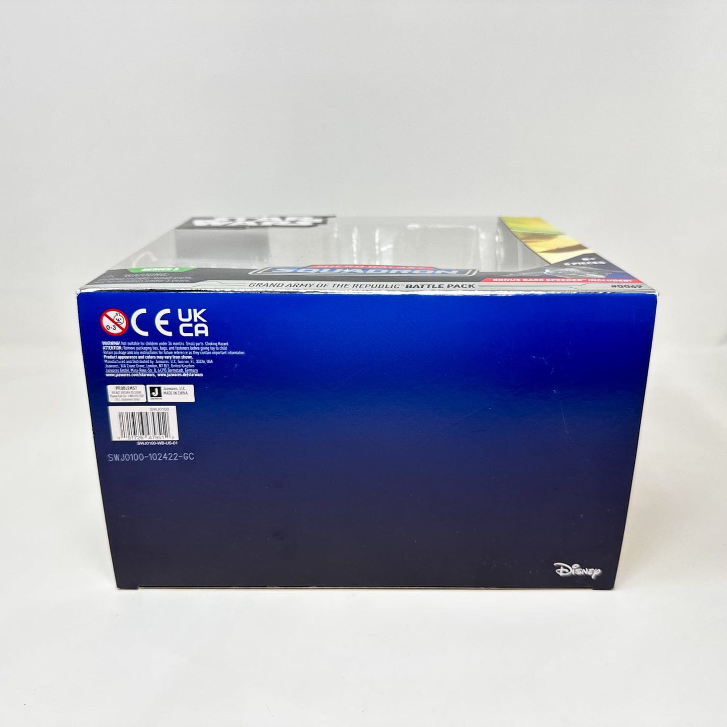 Vintage Jazwares Star Wars Modern Ships Grand Army of the Republic Battle Pack (LAAT) Coruscant Guard #0069 - Micro Galaxy Squadron (2023)