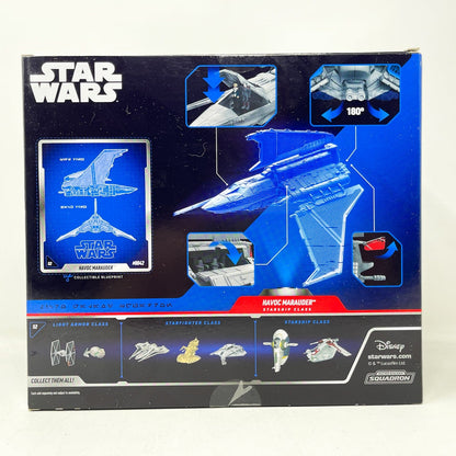 Vintage Jazwares Star Wars Modern Ships Havoc Marauder #0042 - Micro Galaxy Squadron (2022)