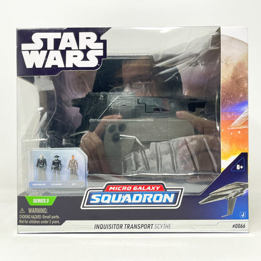Vintage Jazwares Star Wars Modern Ships Inquisitor Transport Scythe #0066 - Micro Galaxy Squadron (2023)