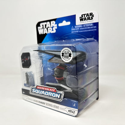 Vintage Jazwares Star Wars Modern Ships Kylo Wren's TIE Whisper (Destroyed) RARE - Micro Galaxy Squadron (2024)