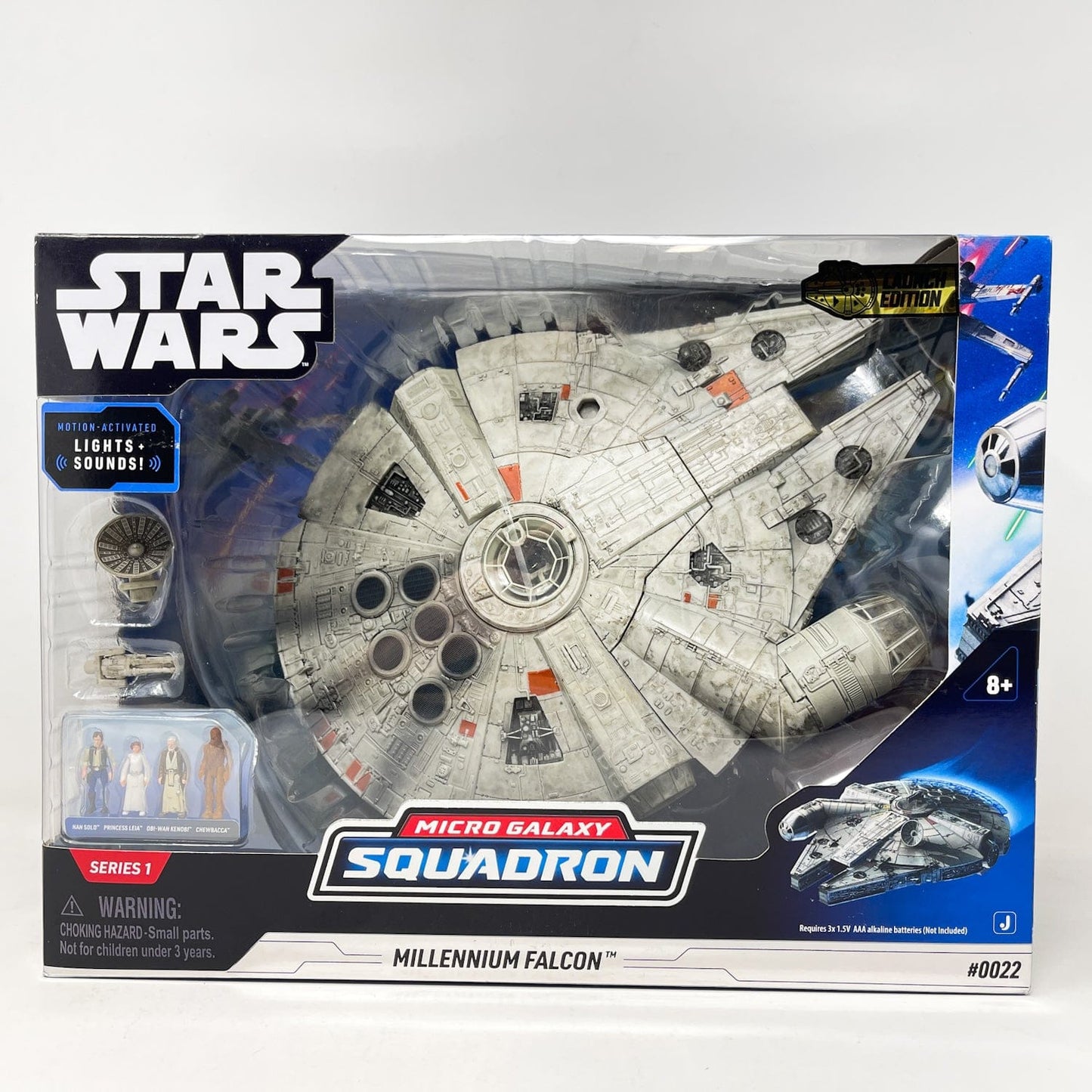 Vintage Jazwares Star Wars Modern Ships Millennium Falcon #0022 - Micro Galaxy Squadron (2022)