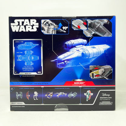 Vintage Jazwares Star Wars Modern Ships Razor Crest #0020 - Micro Galaxy Squadron (2022)