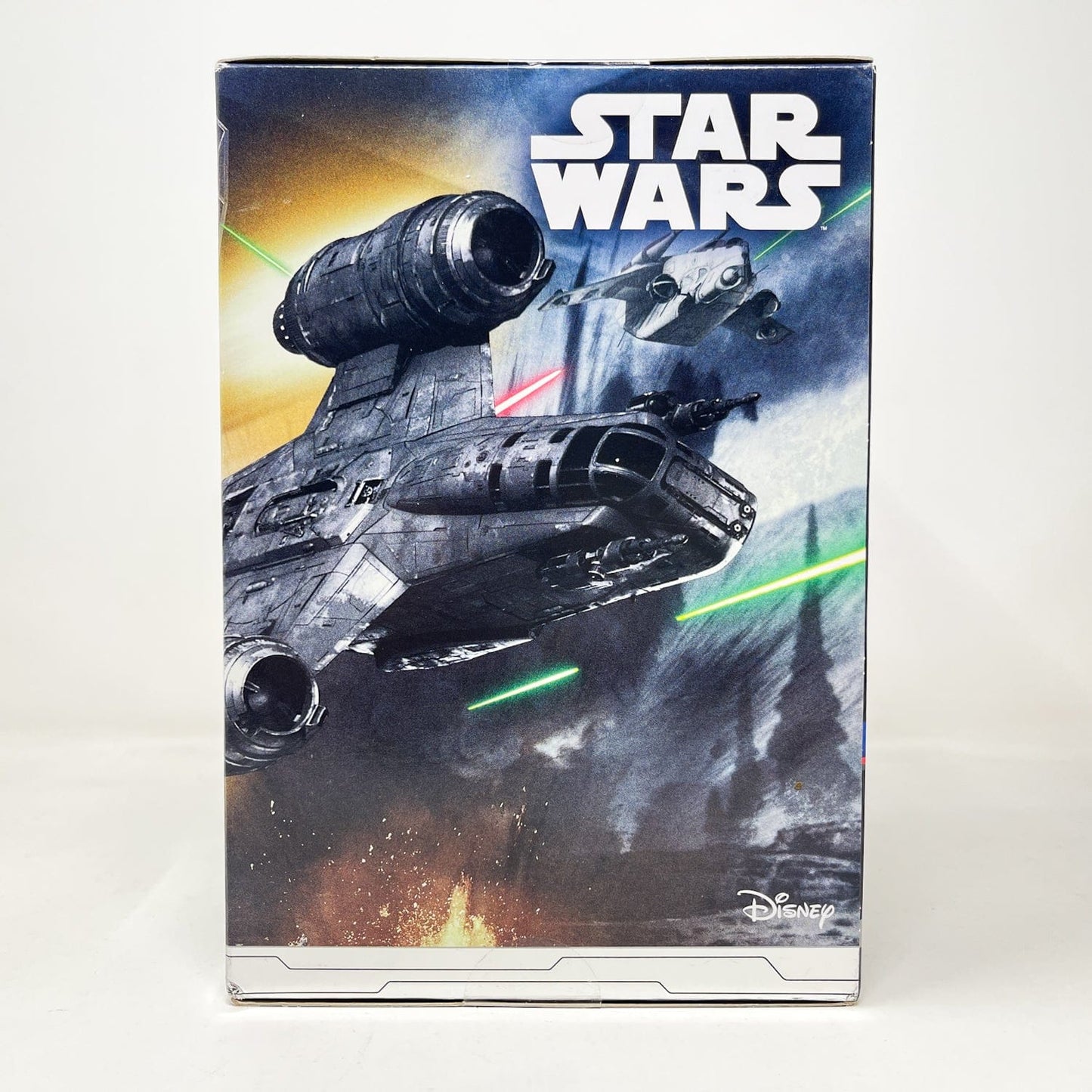 Vintage Jazwares Star Wars Modern Ships Razor Crest (Arvala-7) #0023 - Micro Galaxy Squadron (2022)