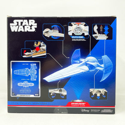 Vintage Jazwares Star Wars Modern Ships Sith Infiltrator Starship #0152 - Micro Galaxy Squadron (2024)