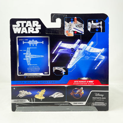 Vintage Jazwares Star Wars Modern Ships X-Wing (Antoc Merrick) #0041 - Micro Galaxy Squadron (2022)