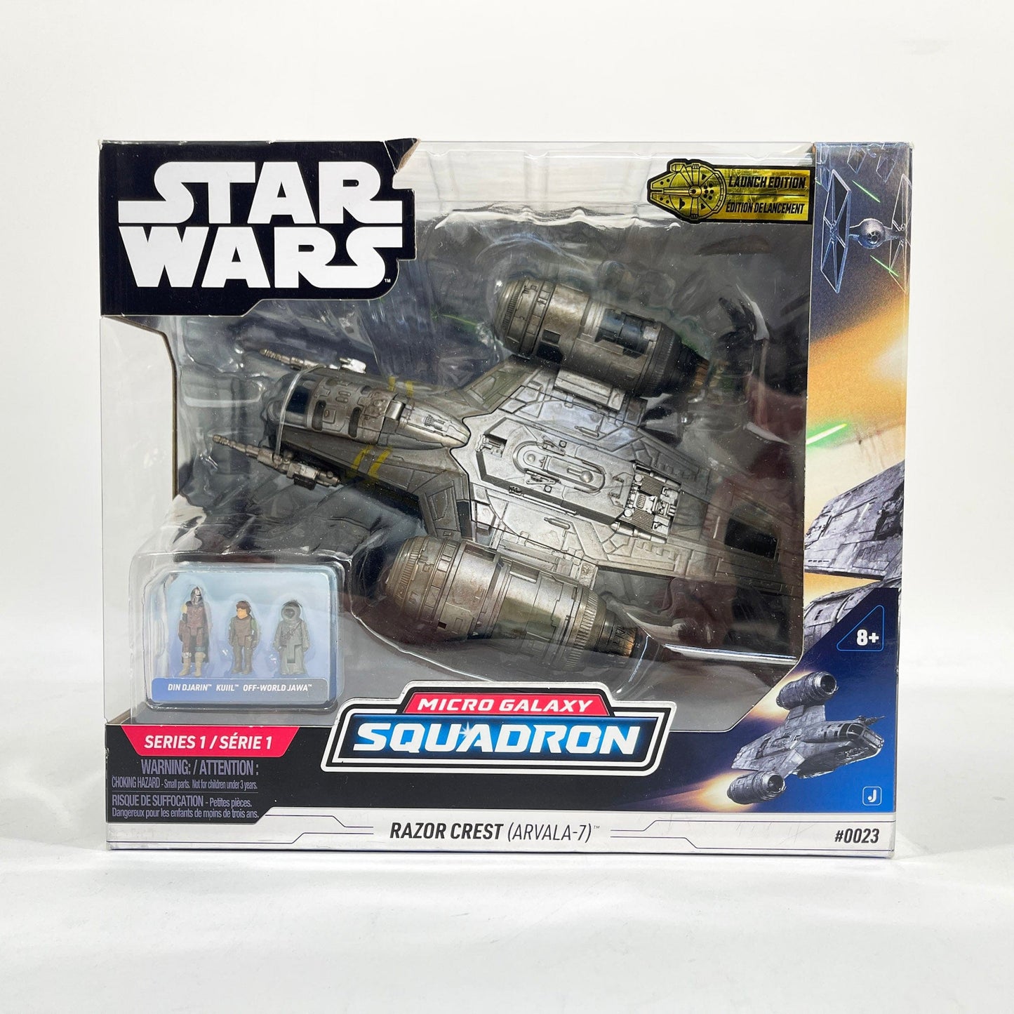 Vintage Jazzwares Star Wars Modern Ships Razor Crest (Arvala-7) Series 1 - Micro Galaxy Squadron Star Wars Ship