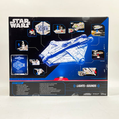 Vintage Jazzwares Star Wars Modern Ships REBELS Ghost with Phantom Shuttle #0124 - Micro Galaxy Squadron Star Wars Ship Bundle